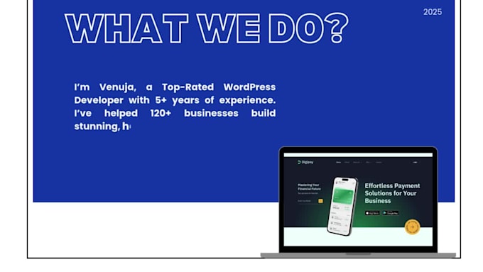 build a professional custom wordpress website