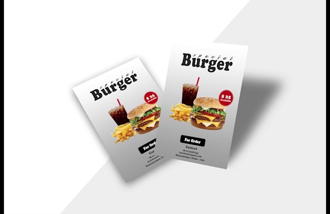 do awesome business flyer design