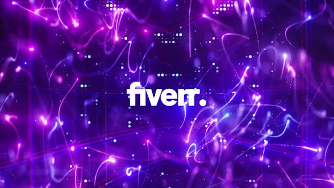create a 1 hour vj visuals set with your dj logo