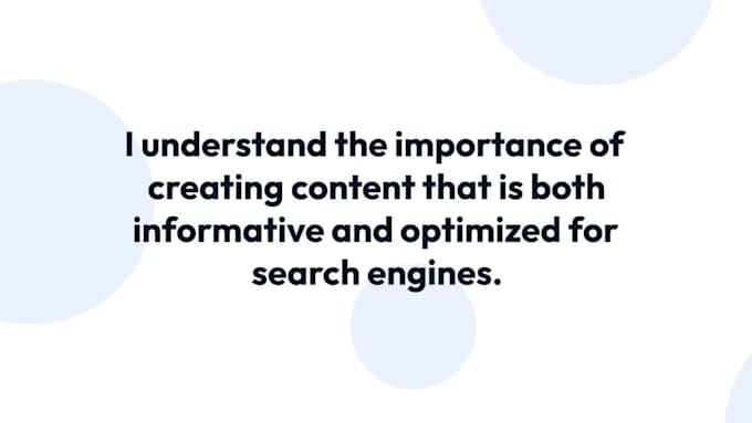 create perfect seo  blog content