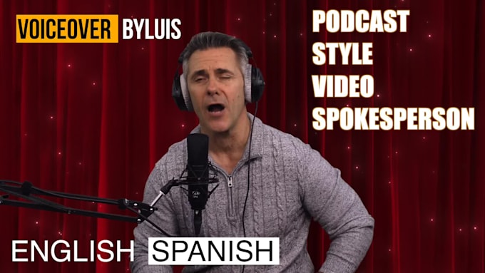 be your podcast video spokesperson