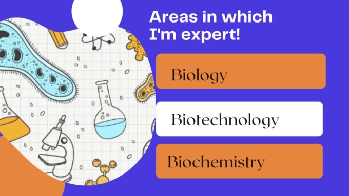 Help you with biology, biotechnology related content by Ansar_125 | Fiverr
