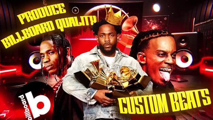 produce billboard quality custom beats for any genre