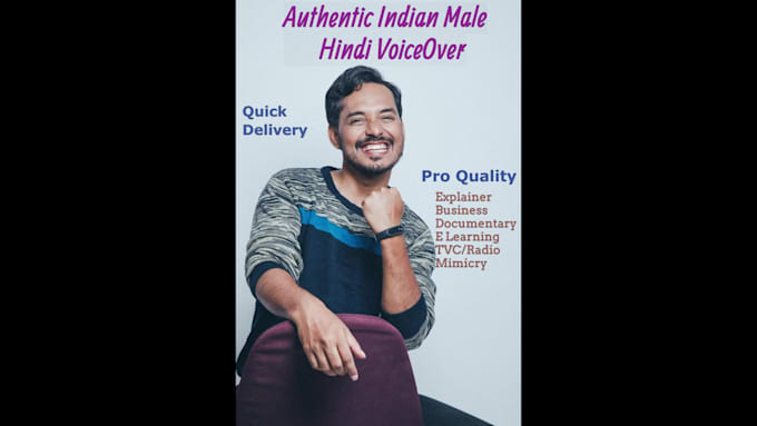 record a hindi voiceover