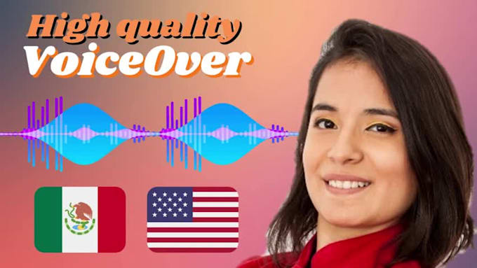 record a professional female voice over