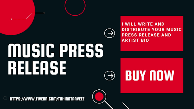 write and distribute your music press release and artist bio