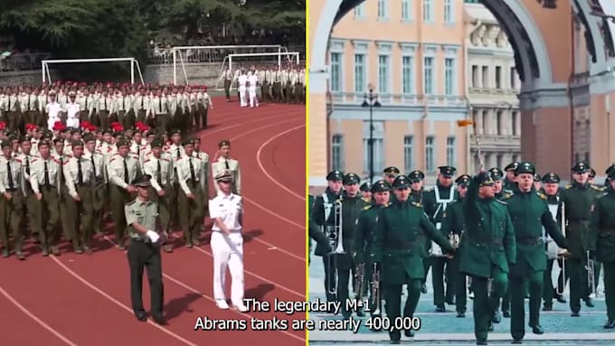do military  video editing