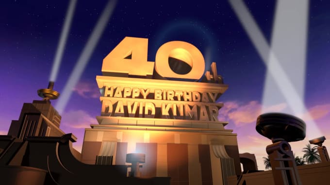 Create awesome 20th century fox intro by Walidbm | Fiverr