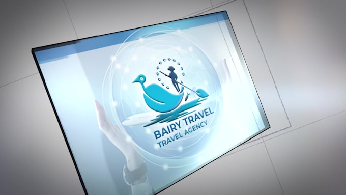 create immaculate restitute the identity logo and animation