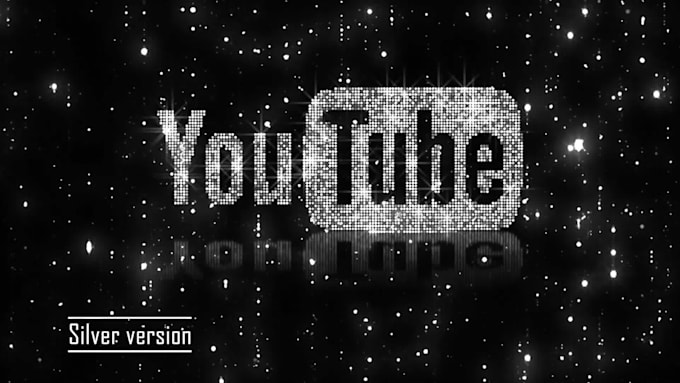 make glitter logo animation