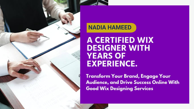 design a wix website and redesign wix website