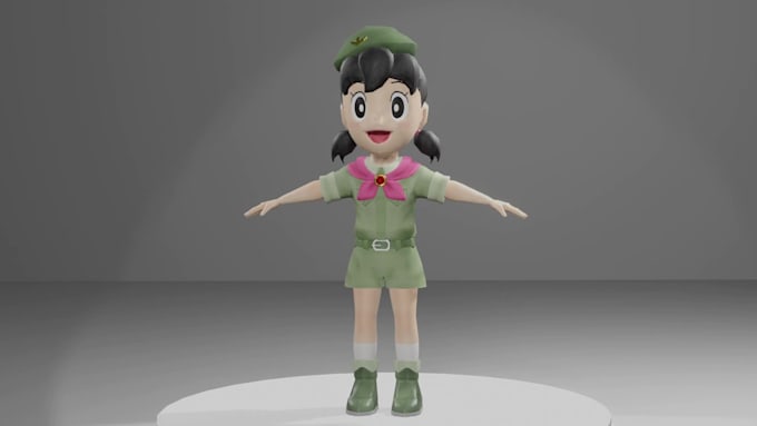 model your characters, products for game