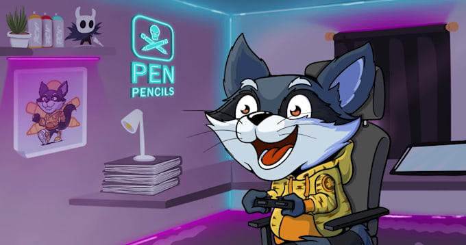 make a cartoon pngtuber for your streams