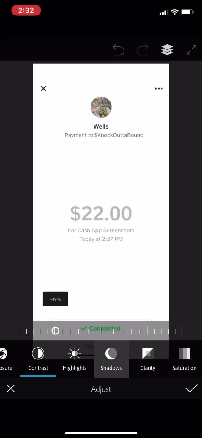 Fake Cash App Template