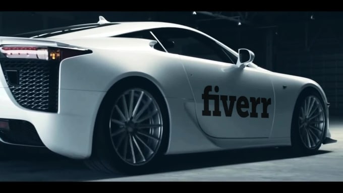 Put Your Logo On Lexus Sport Car Video By Videovirtuoso