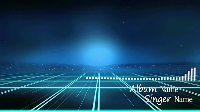 make stunning audio spectrum or music visualizer