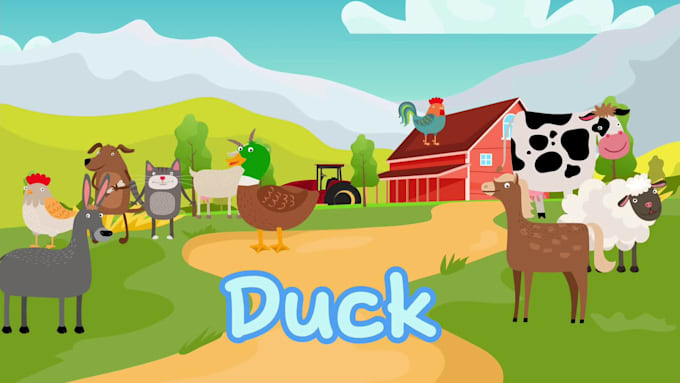 create creative and educational kids learning videos