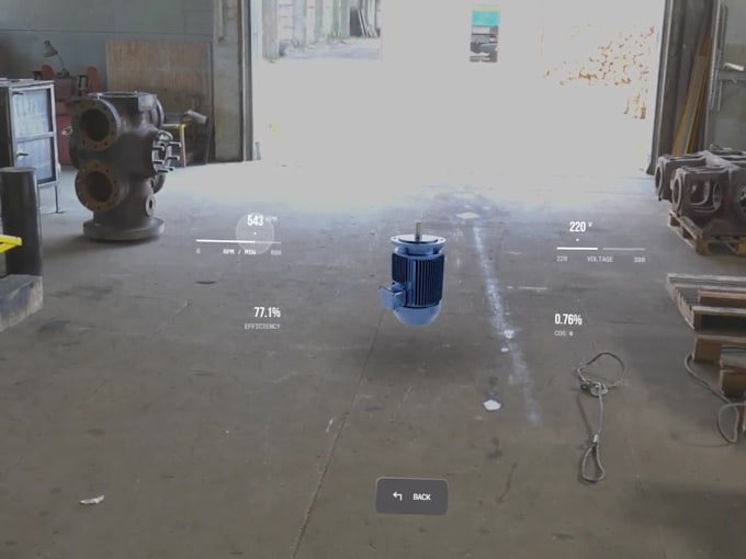 augmented reality ar app lidar app using unity 3d and vuforia