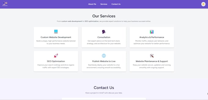 able to develop responsive and functional website