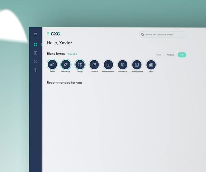 design dashboard saas CRM UI UX of web