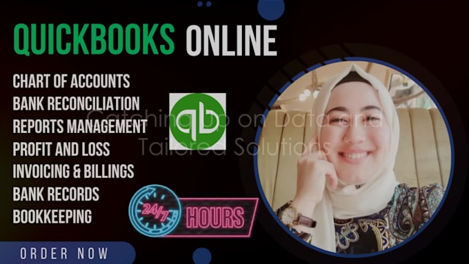setup, catch up, and do bookkeeping in quickbooks online