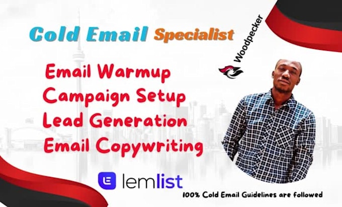setup cold email campaign on woodpecker lemlist