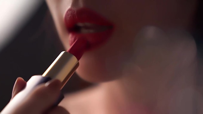 make beauty products, cosmetics video ads , 3d animation