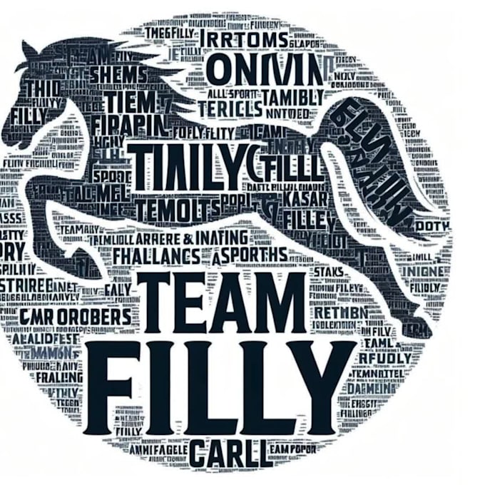 design a creative and custom word cloud in any shape