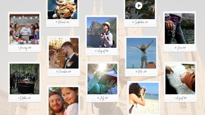 create an amazing memorial slideshow and photo slideshow video