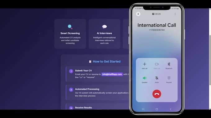 build an ai interview agent to screen and evaluate candidates