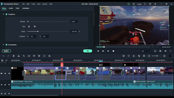 edit valorant, bedwars or any gaming video for you