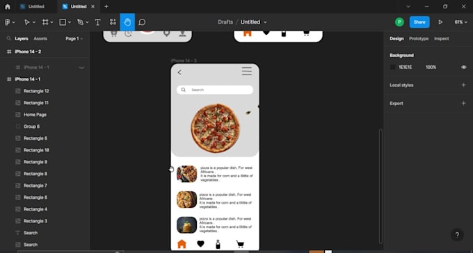 Do mobile app ui or ux and website ui or ux design by Prosper_a | Fiverr