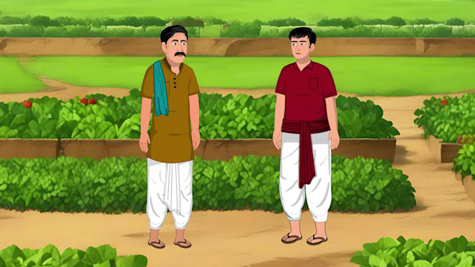 create 2d cartoon story animations in adobe animate