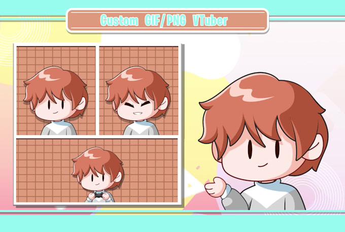 make pngtuber cartoon style for streams