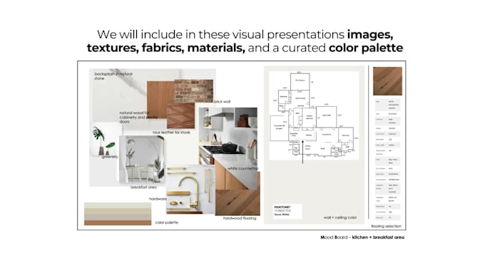 design professional mood boards to visualize your interior design project