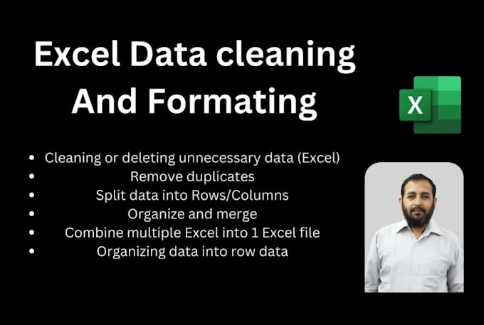 filter, clean, organize, merge, reformat excel data