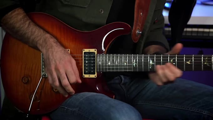 record pro rock guitars on your tune