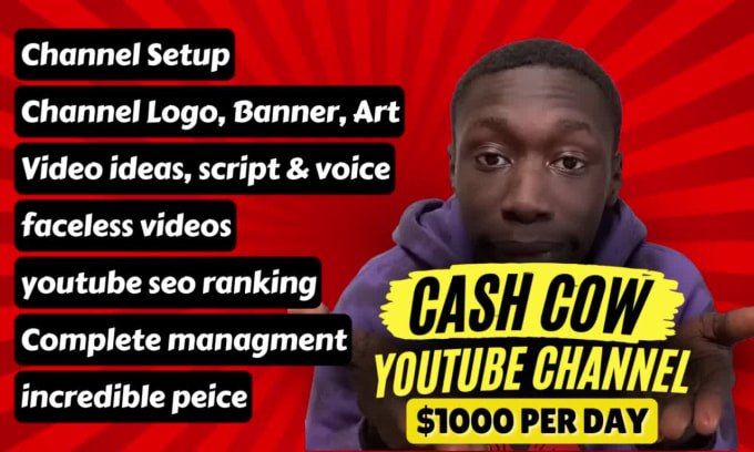 Create best cash cow automated youtube videos and cash cow channel by ...