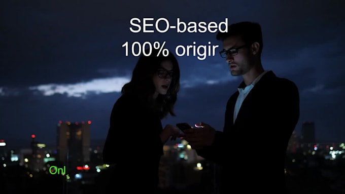 write traffic generating articles and blog posts