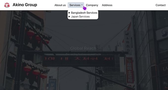 Build modern animated portfolio websites by Nowshinsara | Fiverr