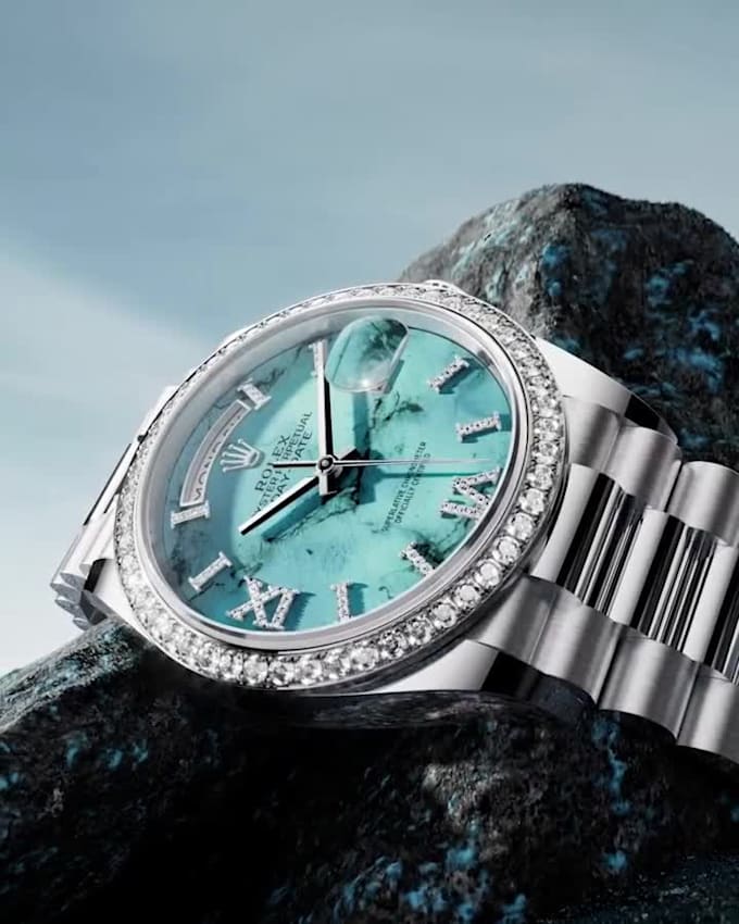 3d design rolex luxury watch 3d custom watch modeling and rendering 3d animation
