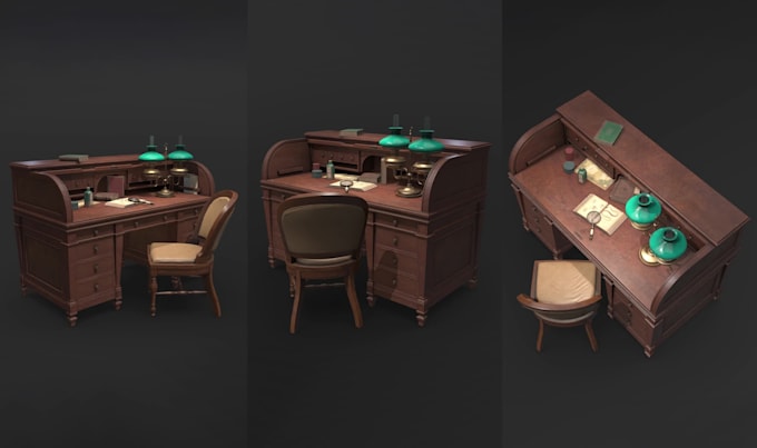 create game assets and props