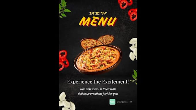 design creative and professional food posters