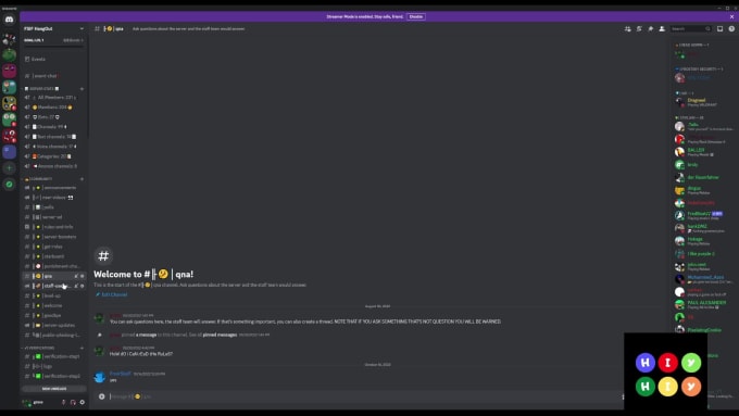 Setup your new or existing discord server for cheap by Halil1663 | Fiverr