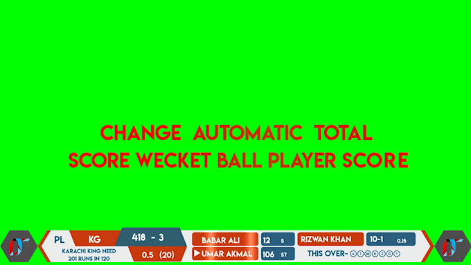 make scoreboard for vmix