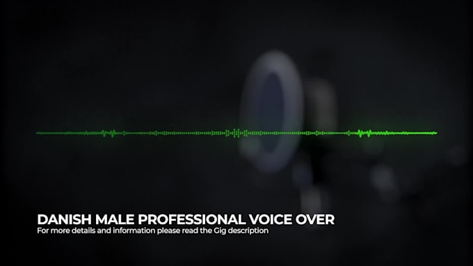 record a professional danish male voice over