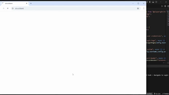 develop web automation framework using playwright