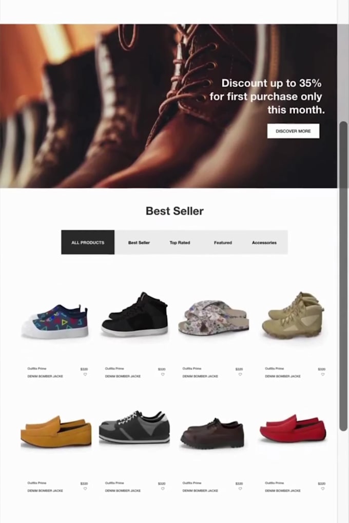shopify website redesign shopify online store ecommerce website development