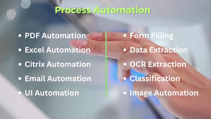 automate your processes using uipath, autohotkey, power automate, python and vba
