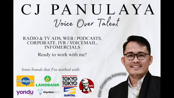 record a professional american male voice over for your project